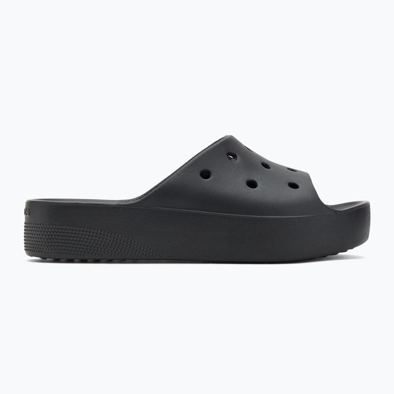 Papuci pentru femei Crocs Classic Platform black 2