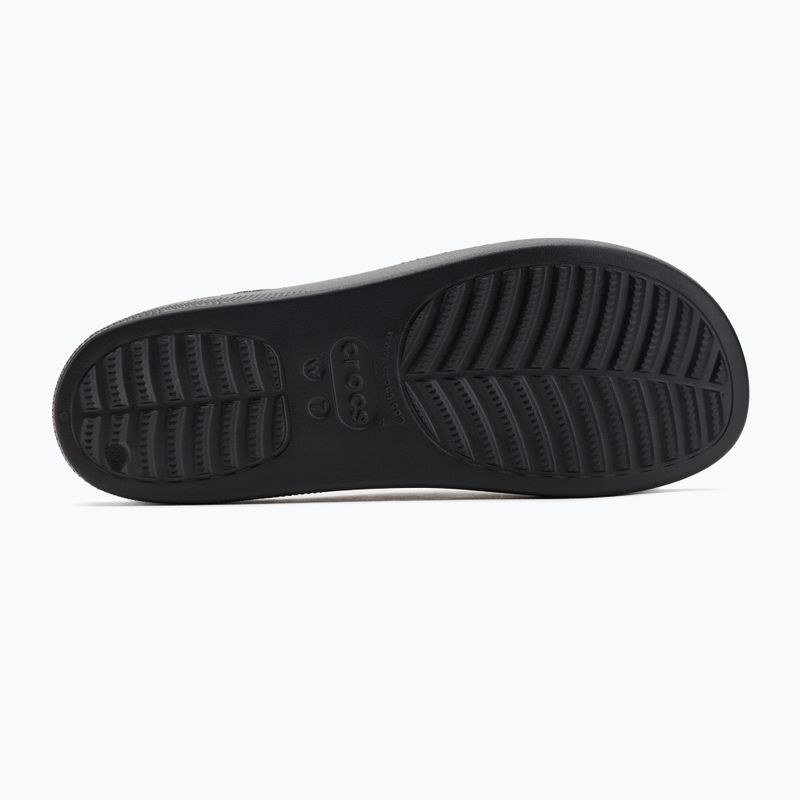 Papuci pentru femei Crocs Classic Platform black 4