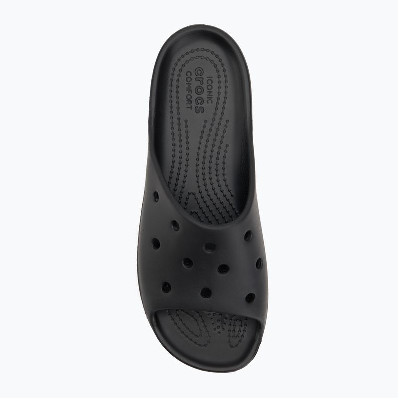 Papuci pentru femei Crocs Classic Platform black 5