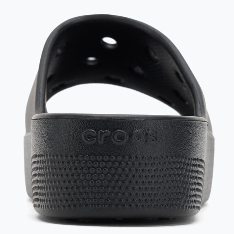 Papuci pentru femei Crocs Classic Platform black 6