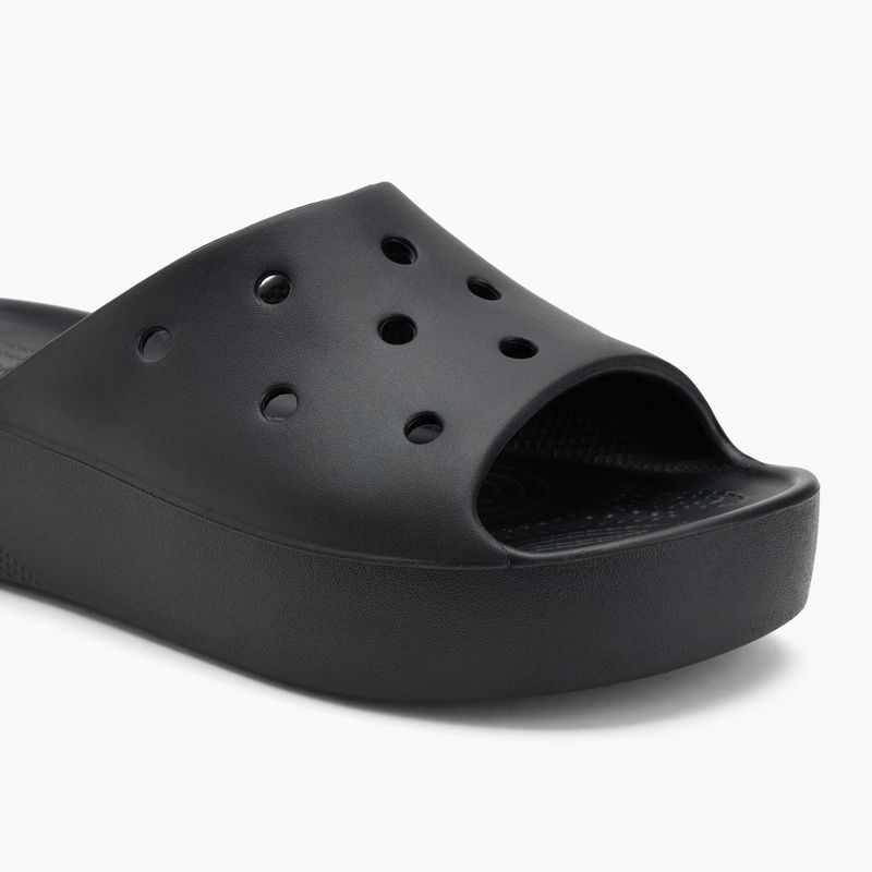 Papuci pentru femei Crocs Classic Platform black 7