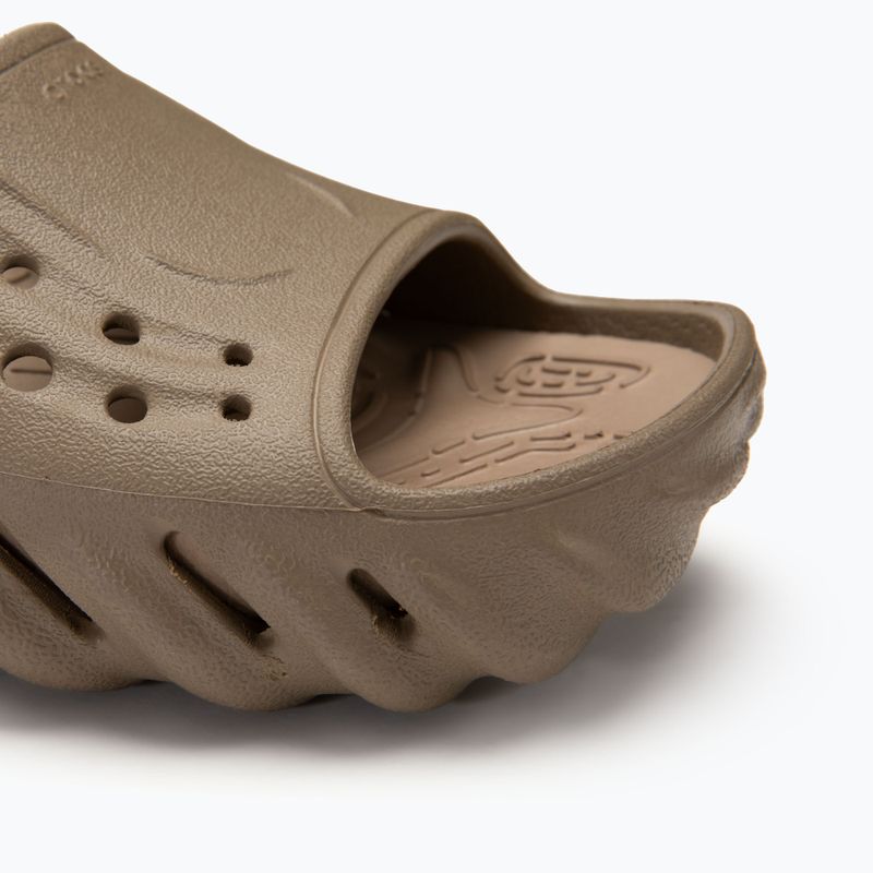 Papuci Crocs Echo Slide tumbleweed 7