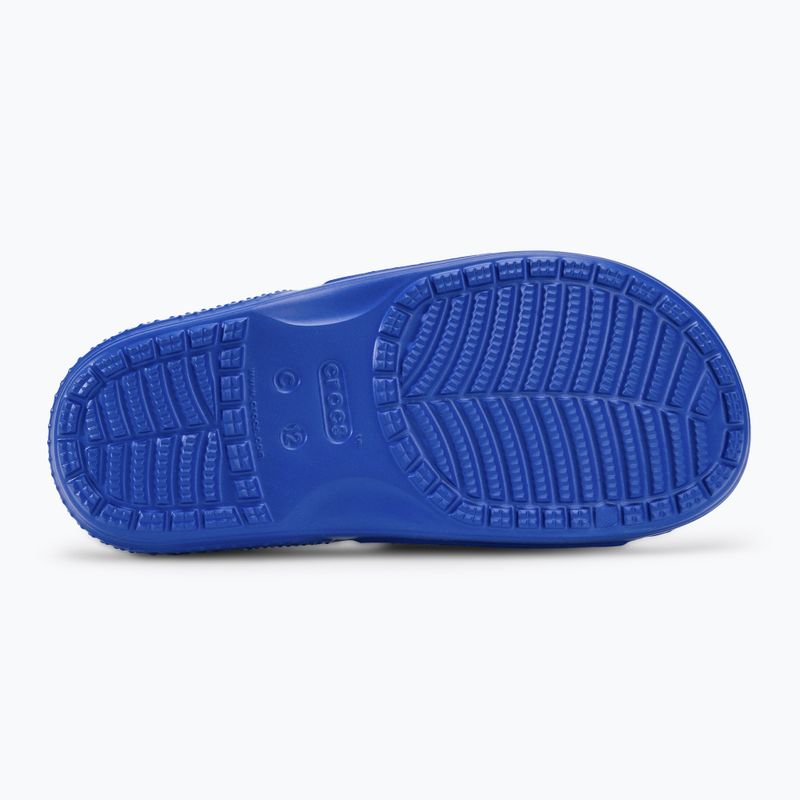 Șlapi de copii Crocs Classic blue bolt pentru copii 4