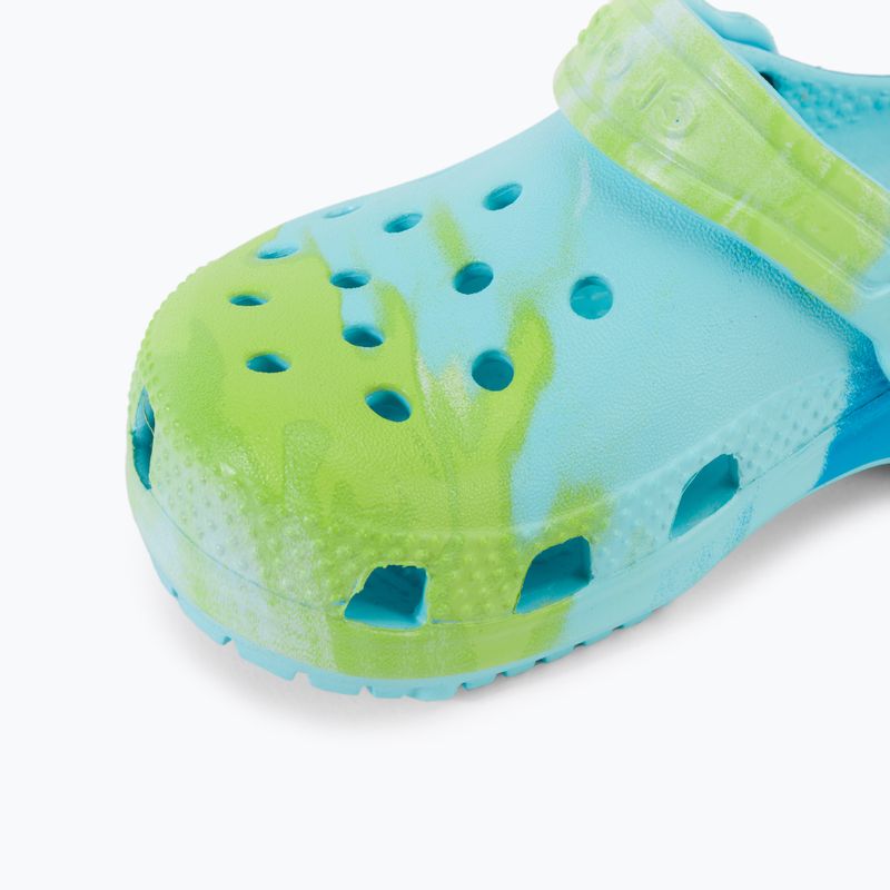 Papuci pentru copii  Crocs Classic Ombre Clog Toddler arctic/multi 8