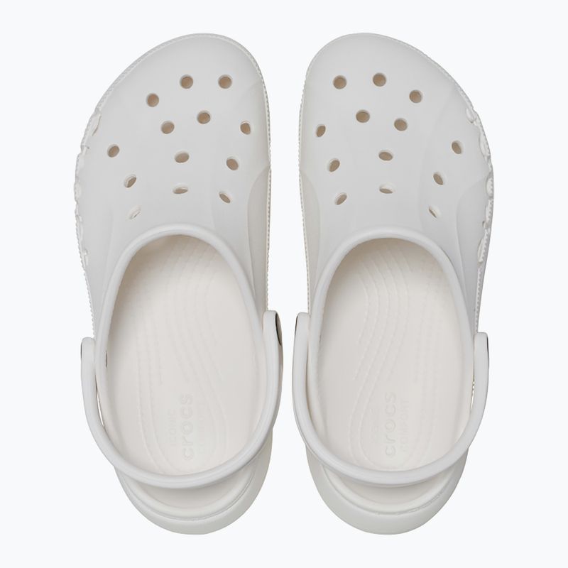 Papuci Crocs Baya Platform Clog white 13