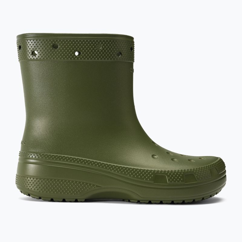 Crocs Classic Rain Boot armata verde de ploaie pentru bărbați wellingtons armata verde 2