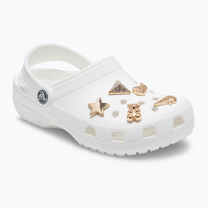 Insigne Crocs Gold Icons gold icons 5 pack 2