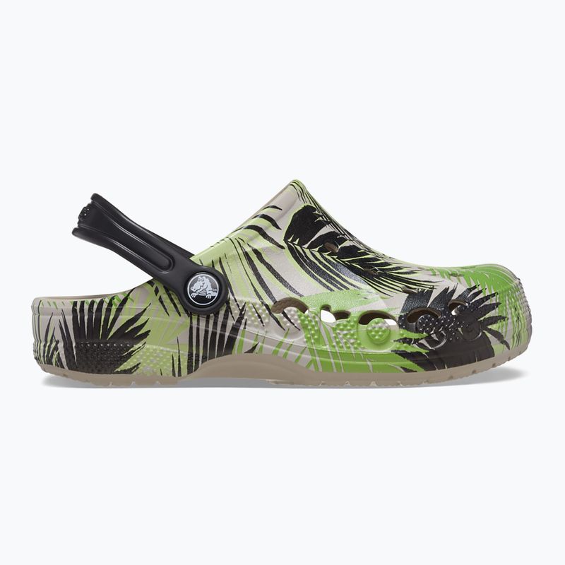 Papuci pentru junior Crocs Baya Seasonal Printed Clog cobblestone/tropical