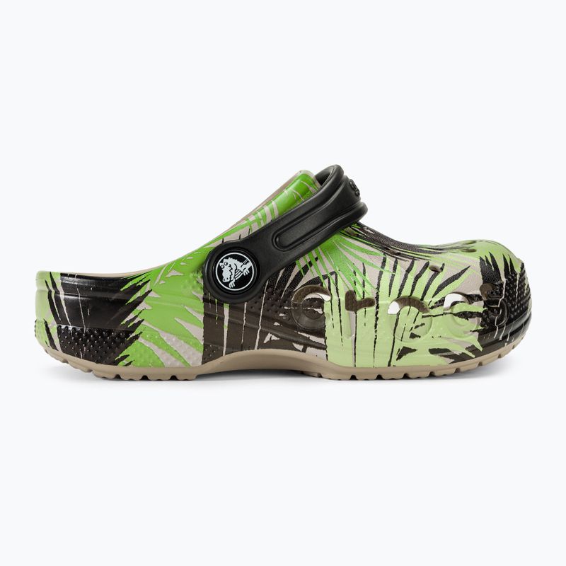 Papuci pentru junior Crocs Baya Seasonal Printed Clog cobblestone/tropical