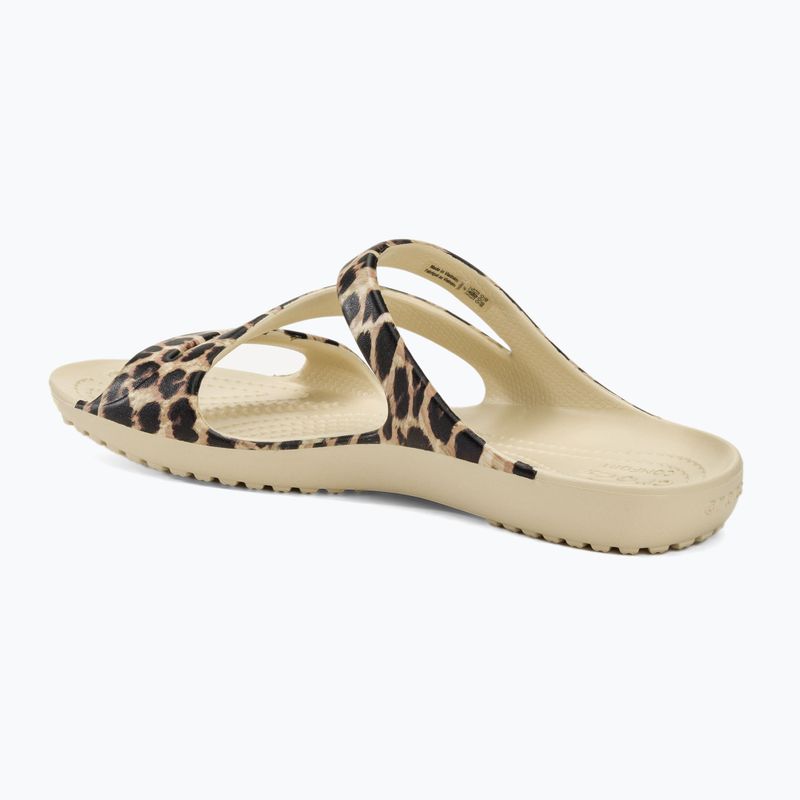 Șlapi de femei Crocs Kadee II Graphic winter white/multi flip-flops