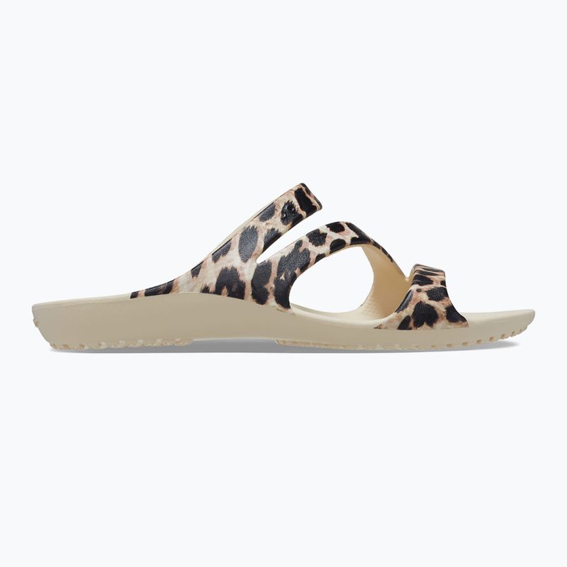Șlapi de femei Crocs Kadee II Graphic winter white/multi flip-flops