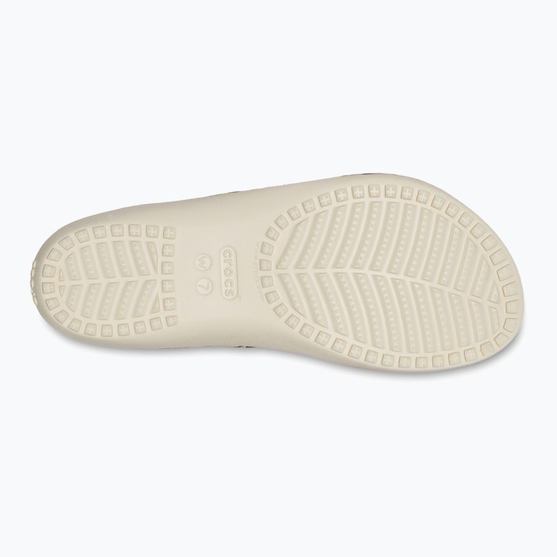 Șlapi de femei Crocs Kadee II Graphic winter white/multi flip-flops