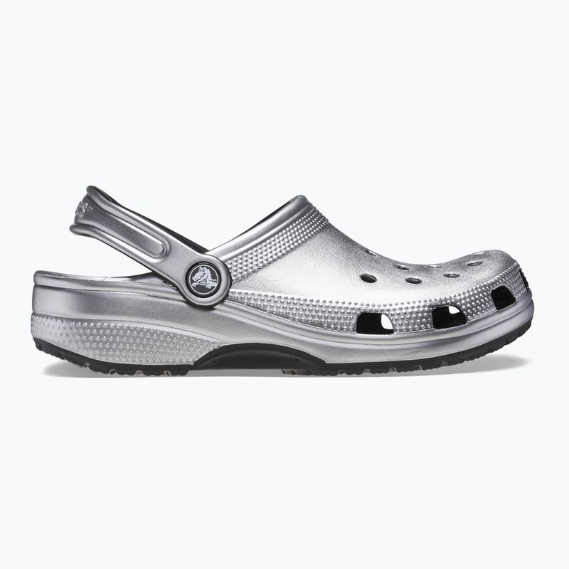 Papuci Crocs Classic silver/metallic 10