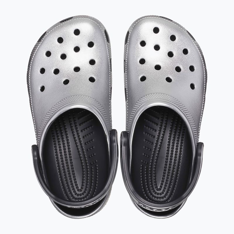 Papuci Crocs Classic silver/metallic 13