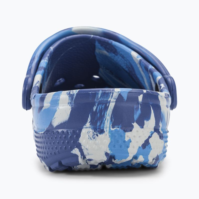Papuci Crocs Classic Marbled Clog blue bolt/multi 7