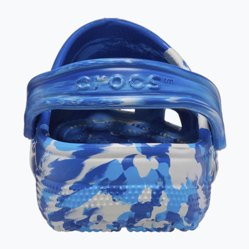 Papuci Crocs Classic Marbled Clog blue bolt/multi 11