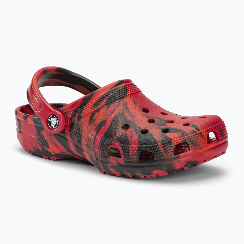 Papuci Crocs Classic Marbled Clog pepper/black 2