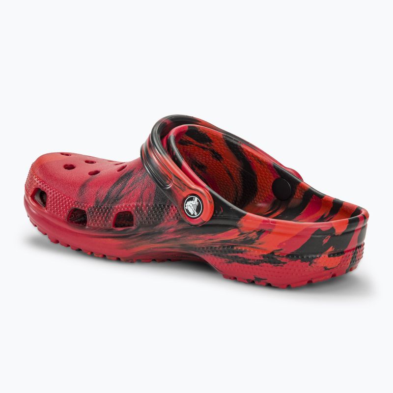 Papuci Crocs Classic Marbled Clog pepper/black 4