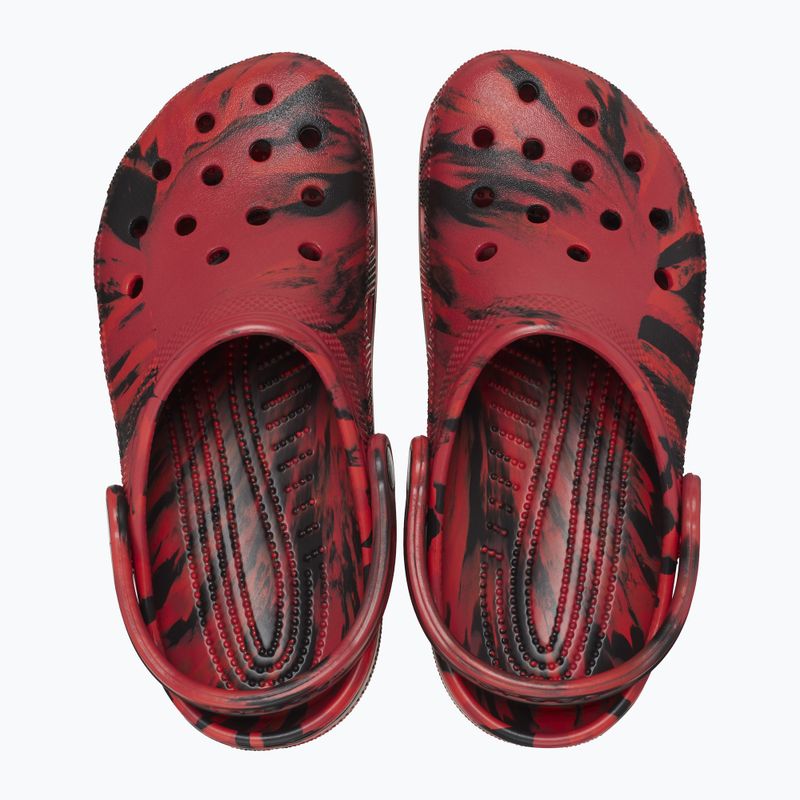 Papuci Crocs Classic Marbled Clog pepper/black 12