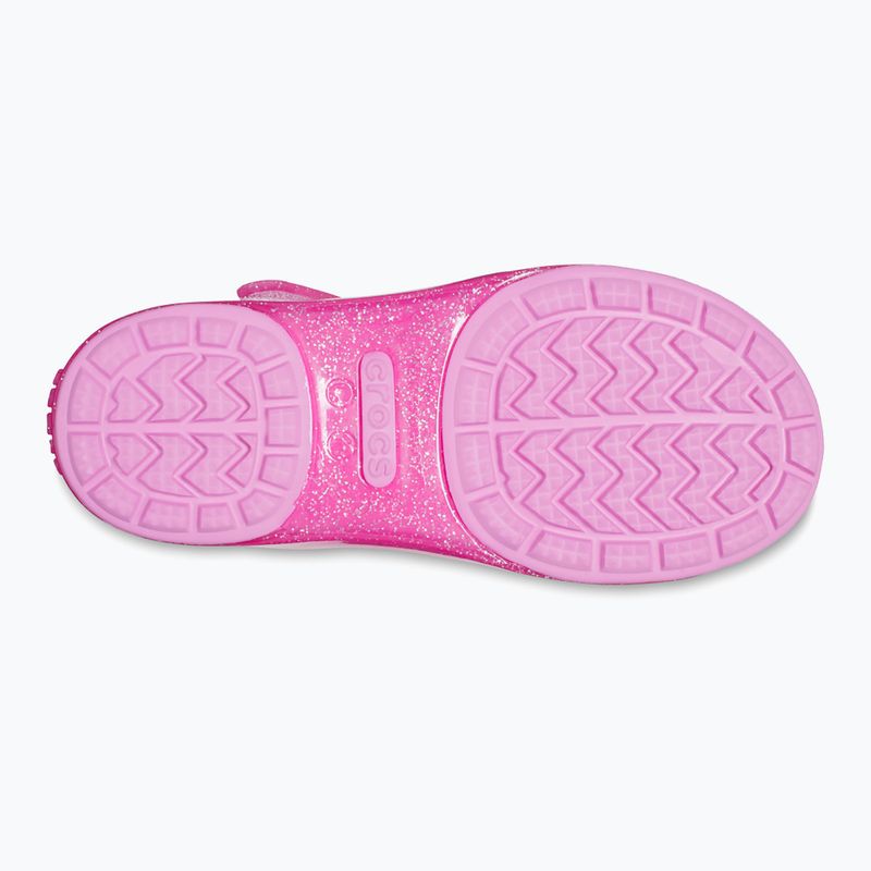 Sandale pentru copii Crocs Isabella Glitter juice pentru copii 12