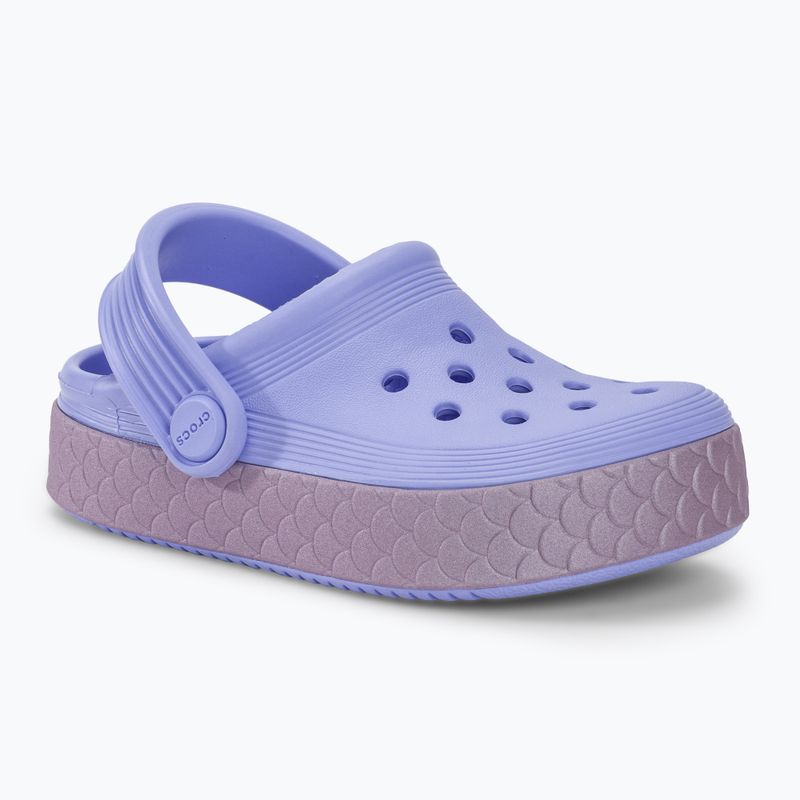 Crocs Off Court Reflect Mermaid moon jeleu jeleu/multi flip-flops pentru copii Crocs Off Court Reflect Mermaid moon jelly/multi 2