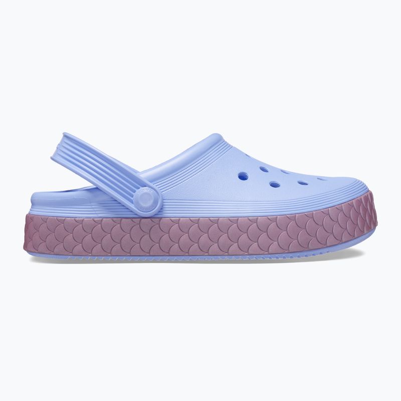 Crocs Off Court Reflect Mermaid moon jeleu jeleu/multi flip-flops pentru copii Crocs Off Court Reflect Mermaid moon jelly/multi 10