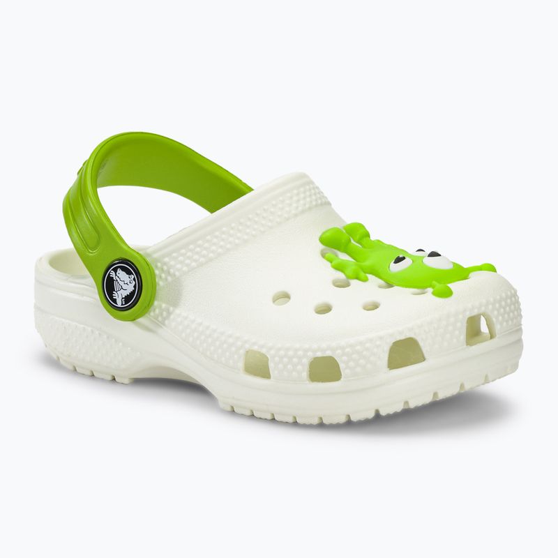 Șlapi pentru copii Crocs Classic Glow Alien multicolor pentru copii 2