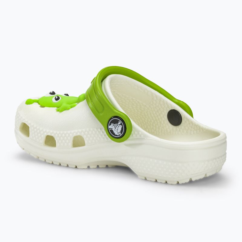 Șlapi pentru copii Crocs Classic Glow Alien multicolor pentru copii 4