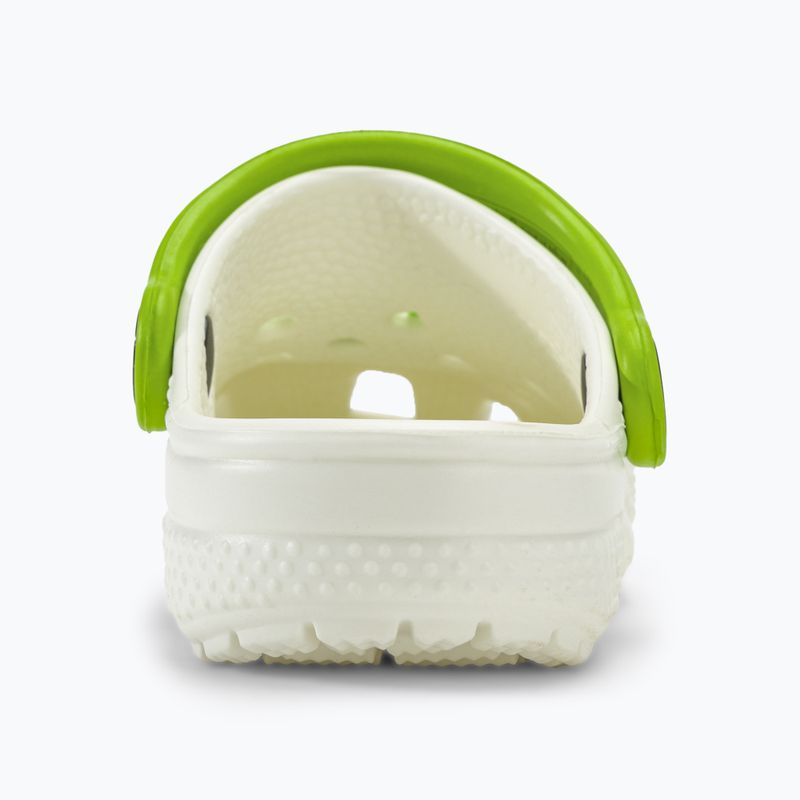 Șlapi pentru copii Crocs Classic Glow Alien multicolor pentru copii 7