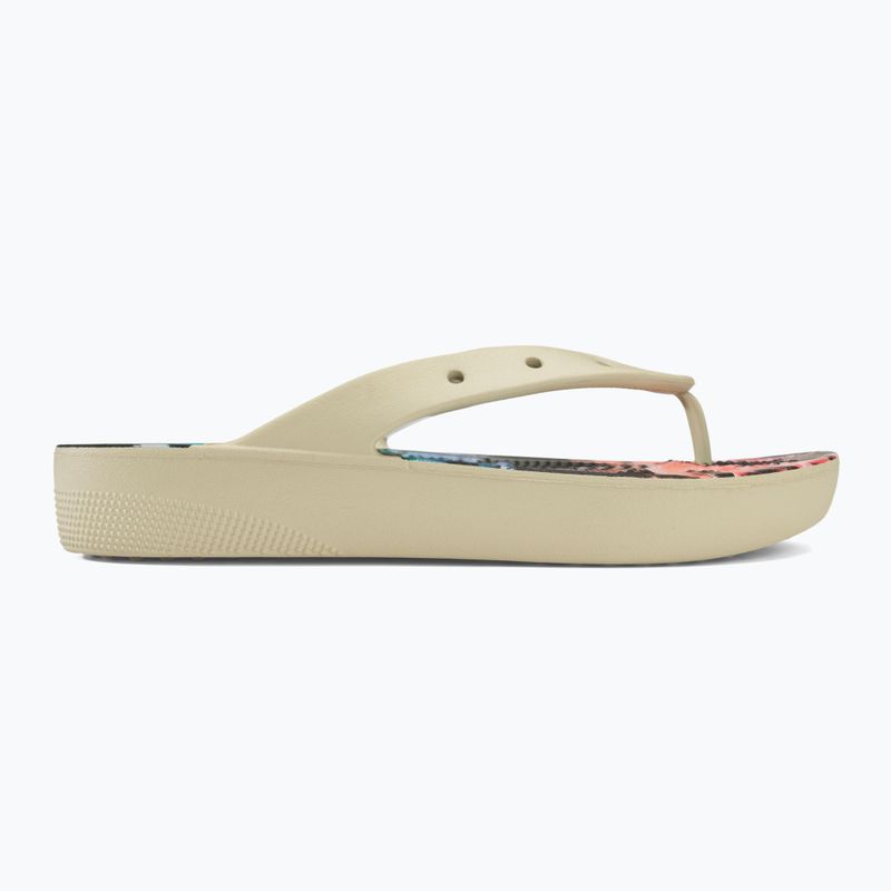Flip flop-uri Crocs Classic Platform Retro Resort os/multi pentru femei 2