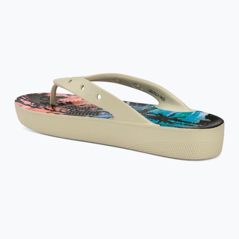 Flip flop-uri Crocs Classic Platform Retro Resort os/multi pentru femei 3