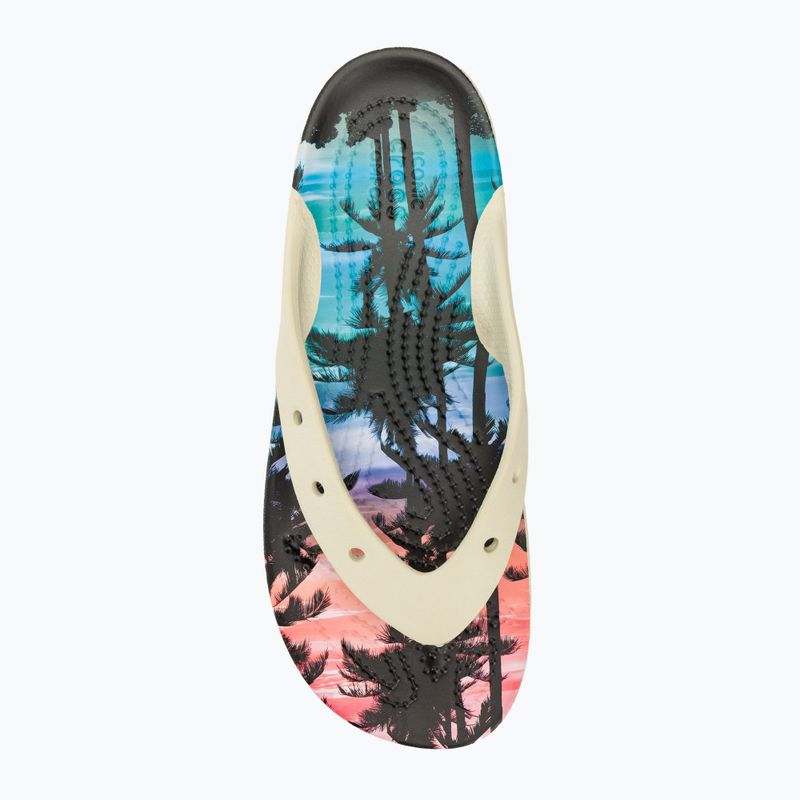 Flip flop-uri Crocs Classic Platform Retro Resort os/multi pentru femei 5