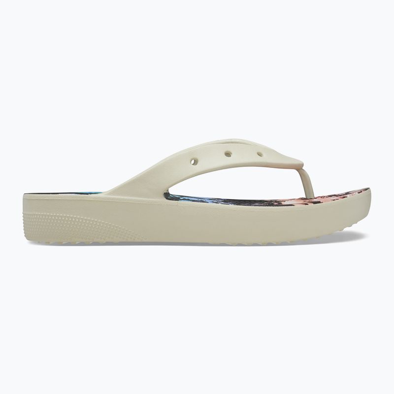 Flip flop-uri Crocs Classic Platform Retro Resort os/multi pentru femei 9