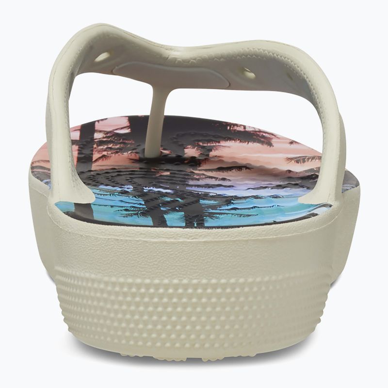 Flip flop-uri Crocs Classic Platform Retro Resort os/multi pentru femei 10