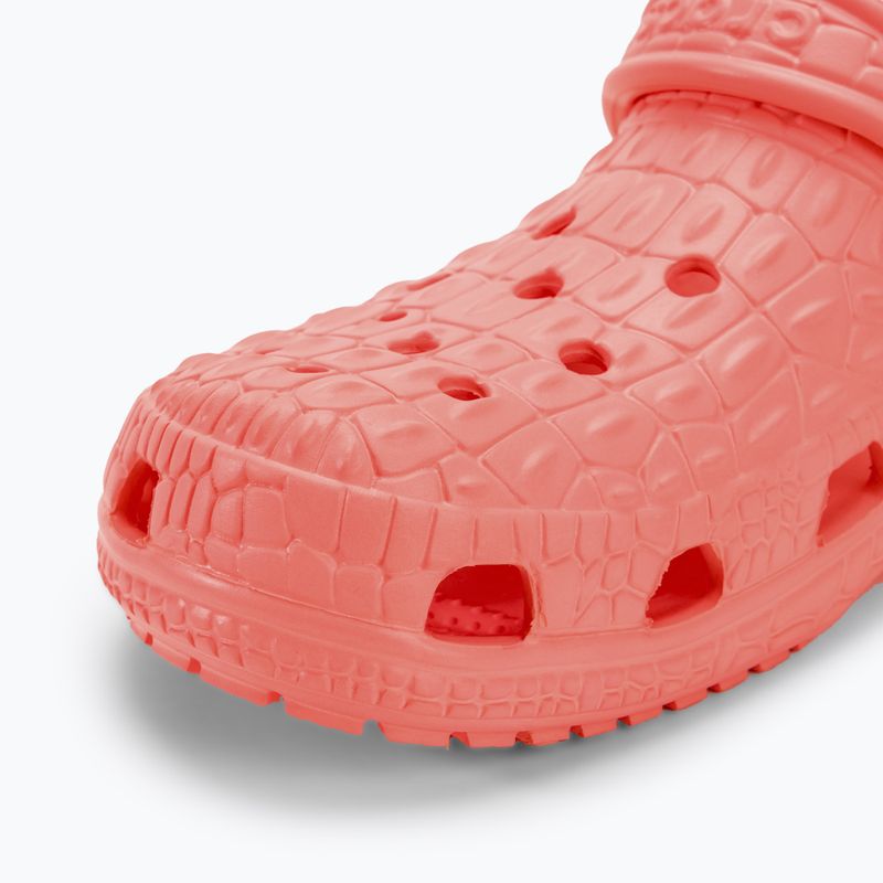 Papuci Crocs Classic Crocskin guava