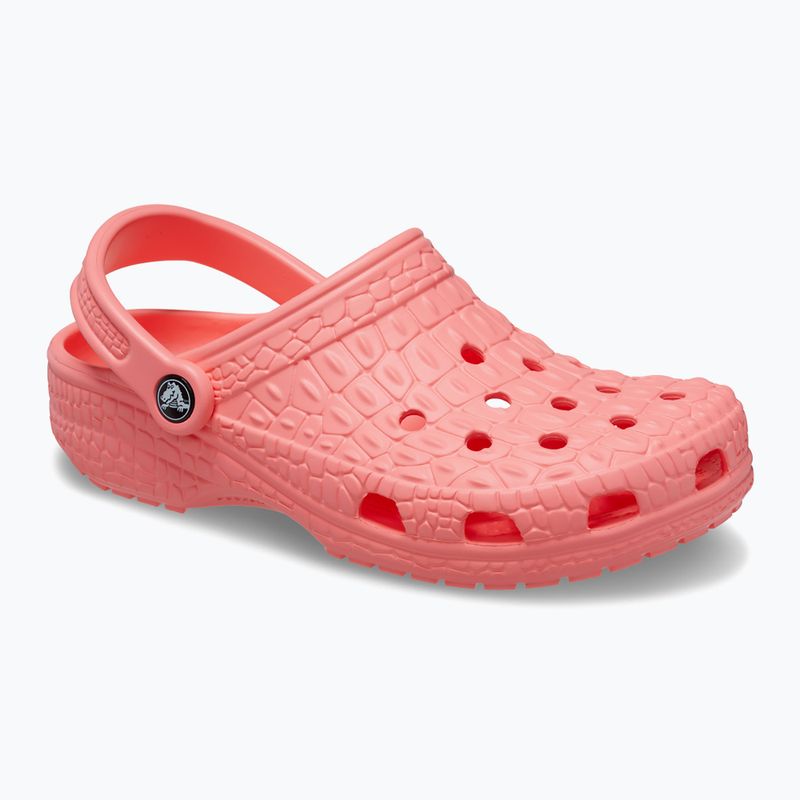 Papuci Crocs Classic Crocskin guava