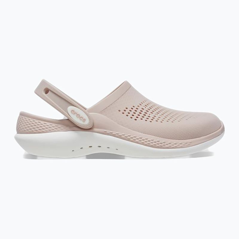 Papuci pentru femei Crocs LiteRide 360 Clog pink clay/white 2
