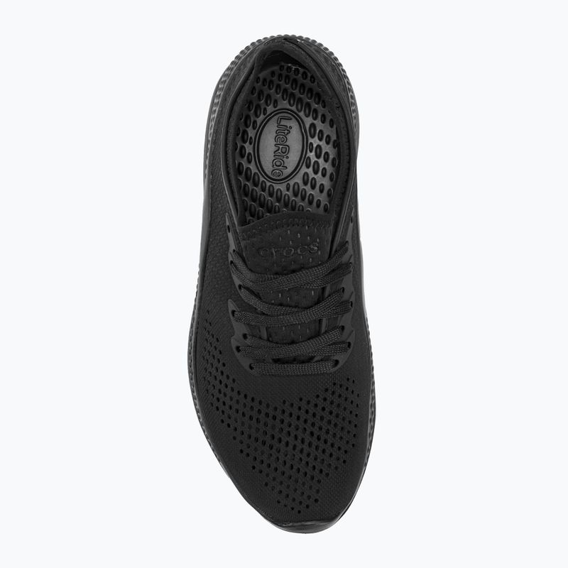 Pantofi Crocs LiteRide 360 Pacer negru/negru pentru femei