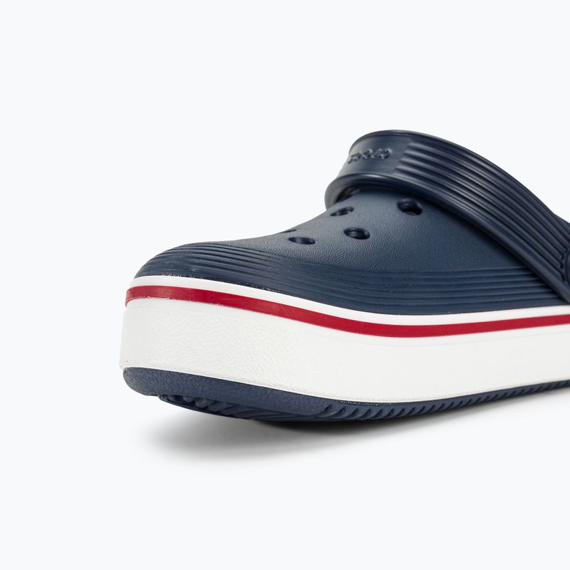 Papuci pentru copii Crocs Crocband Clean Of Court Clog 208477 navy/pepper 9