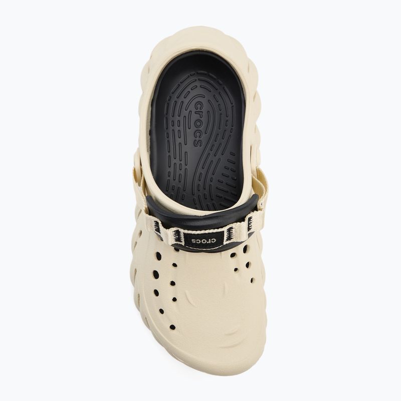 Papuci Crocs Echo Clog bone/black 6