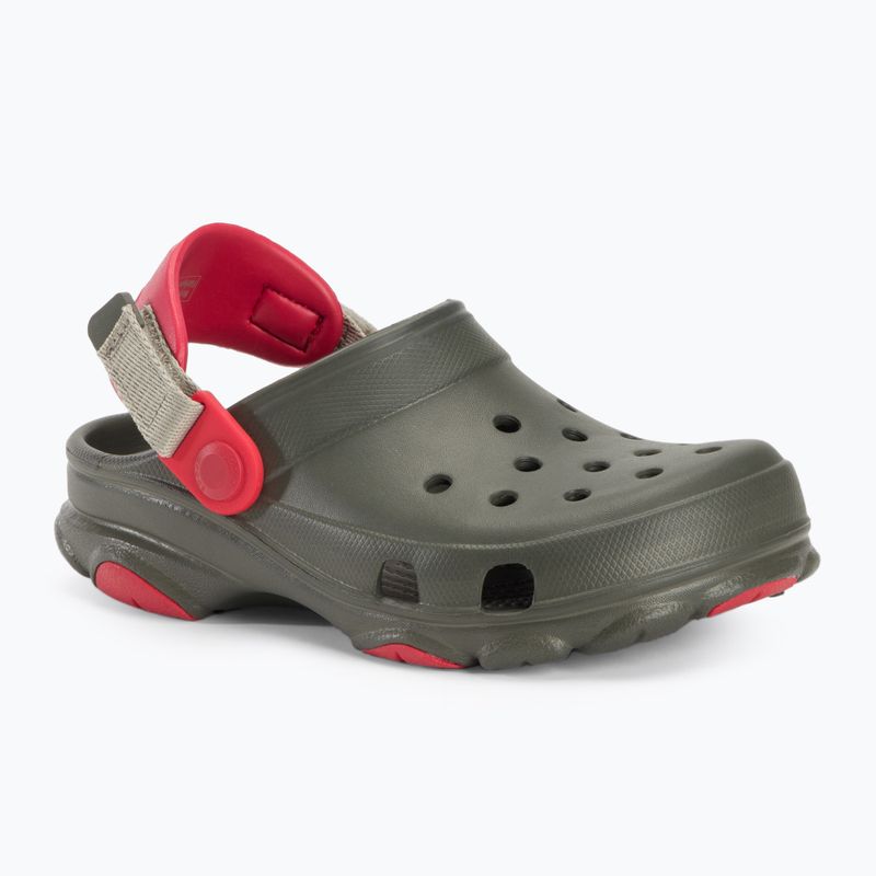 Papuci pentru copii Crocs All Terrain Kids dusty olive 2