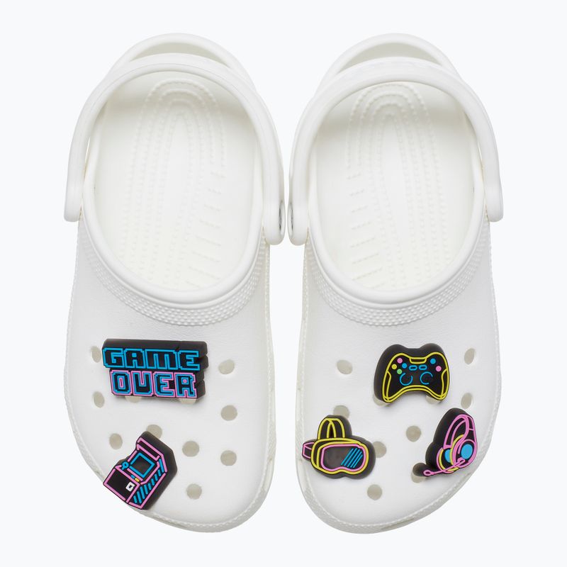 Insigne Crocs Lights Up Neon Gamer lights up neon gamer 5 pack 2