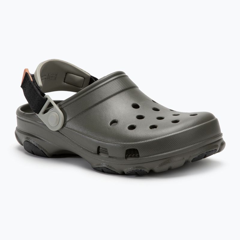 Papuci Crocs All Terrain dusty olive/multicolor 2