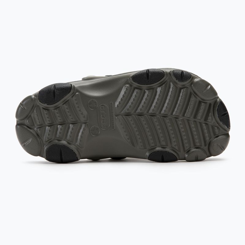 Papuci Crocs All Terrain dusty olive/multicolor 5