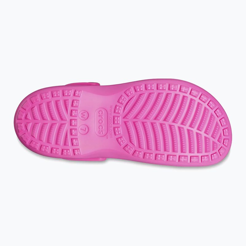 Papuci Crocs Baya Platform Clog electric pink 2