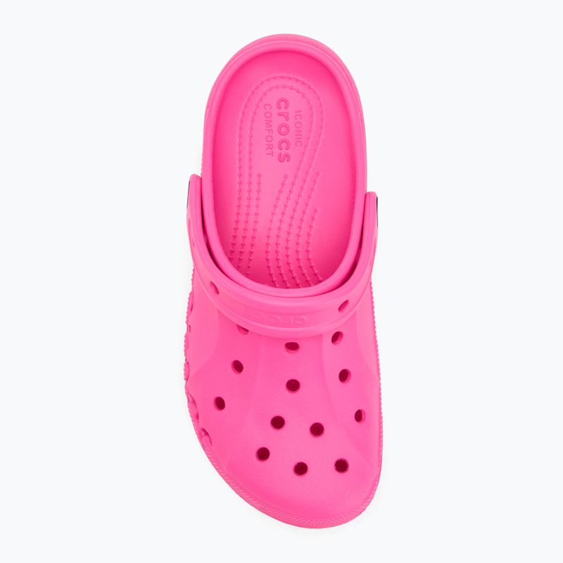 Papuci Crocs Baya Platform Clog electric pink 6