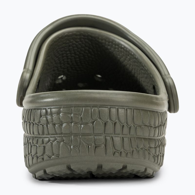 Papuci Crocs Classic Crocskin dusty olive 7