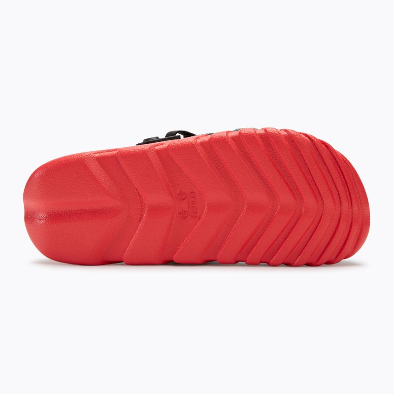 Papuci Crocs Duet Max II Clog black/varsity red 5