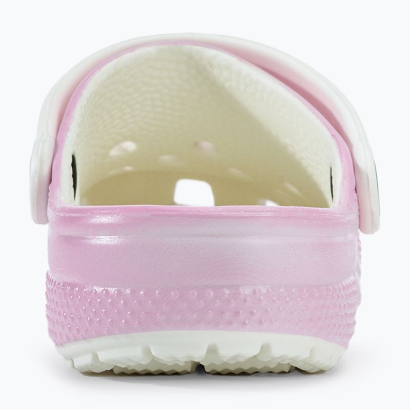 Crocs Classic Glow in the Dark flamingo flip-flops pentru copii
