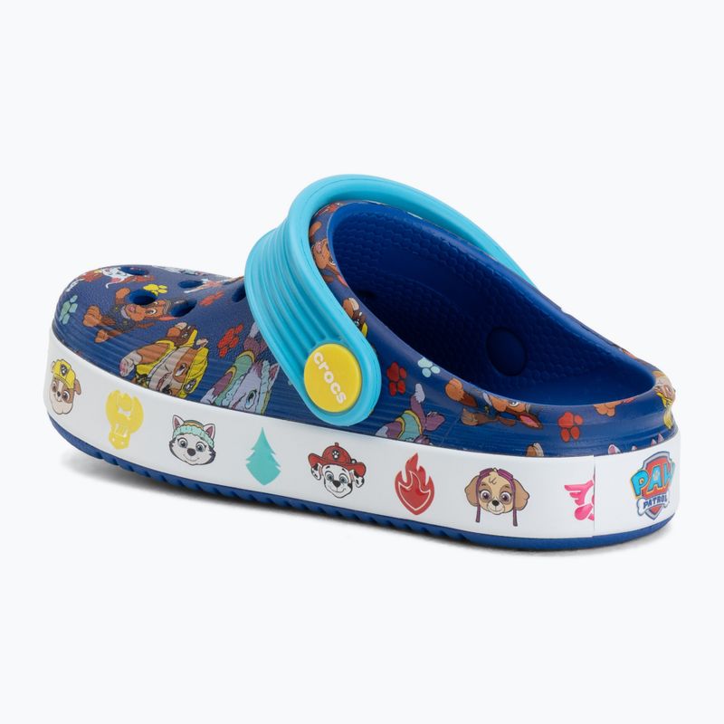 Șlapi pentru copii Crocs Paw Patrol Off Court Clog blue 4